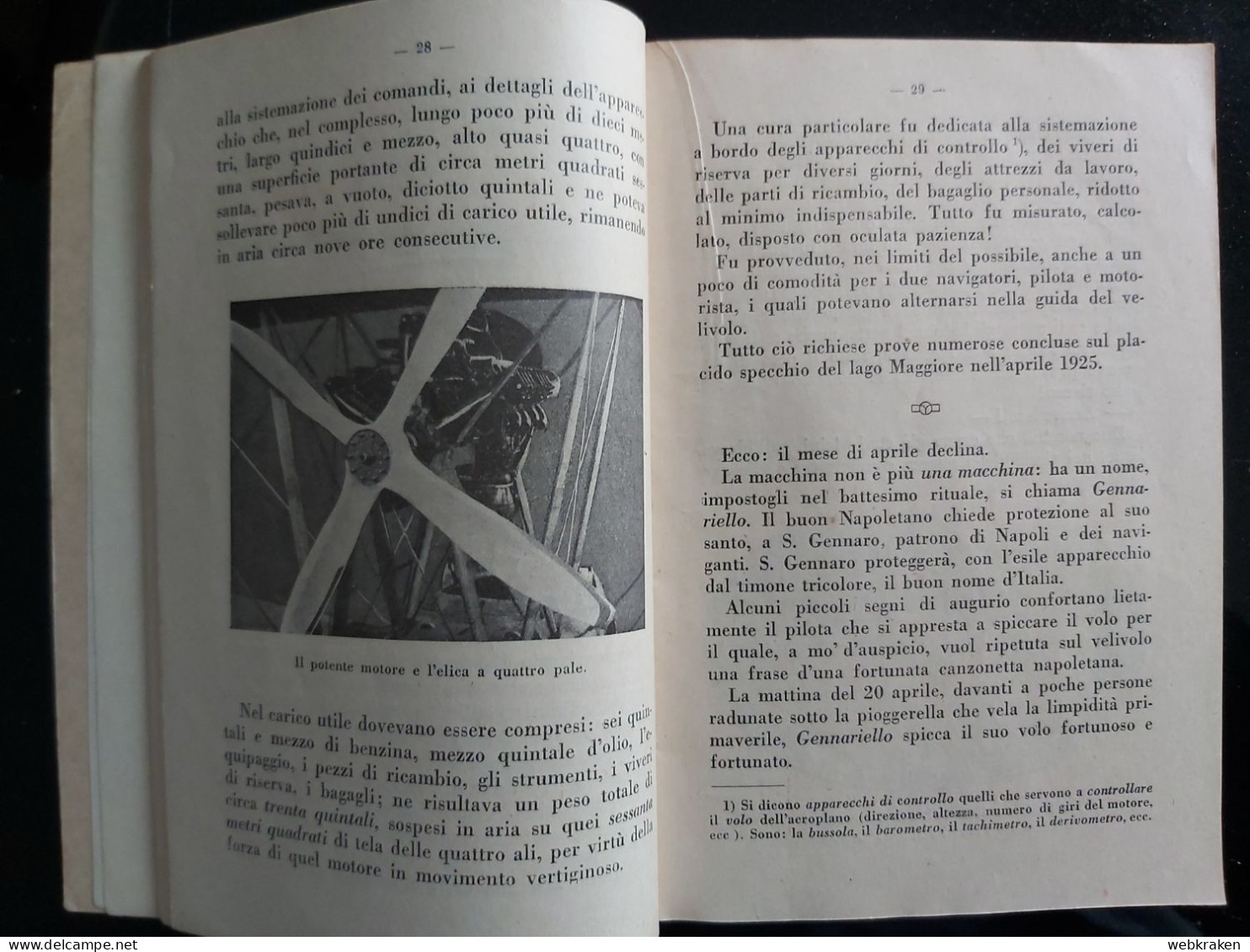 I VOLI DI DE PINEDO DI PIERO BIANCHI 1930 ANTONIO VALLARDI EDITORE