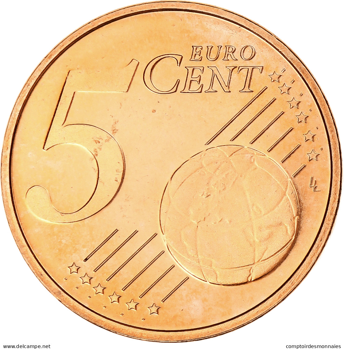 Pays-Bas, Beatrix, 5 Euro Cent, 2003, Utrecht, BU, SPL+, Cuivre Plaqué Acier - Niederlande