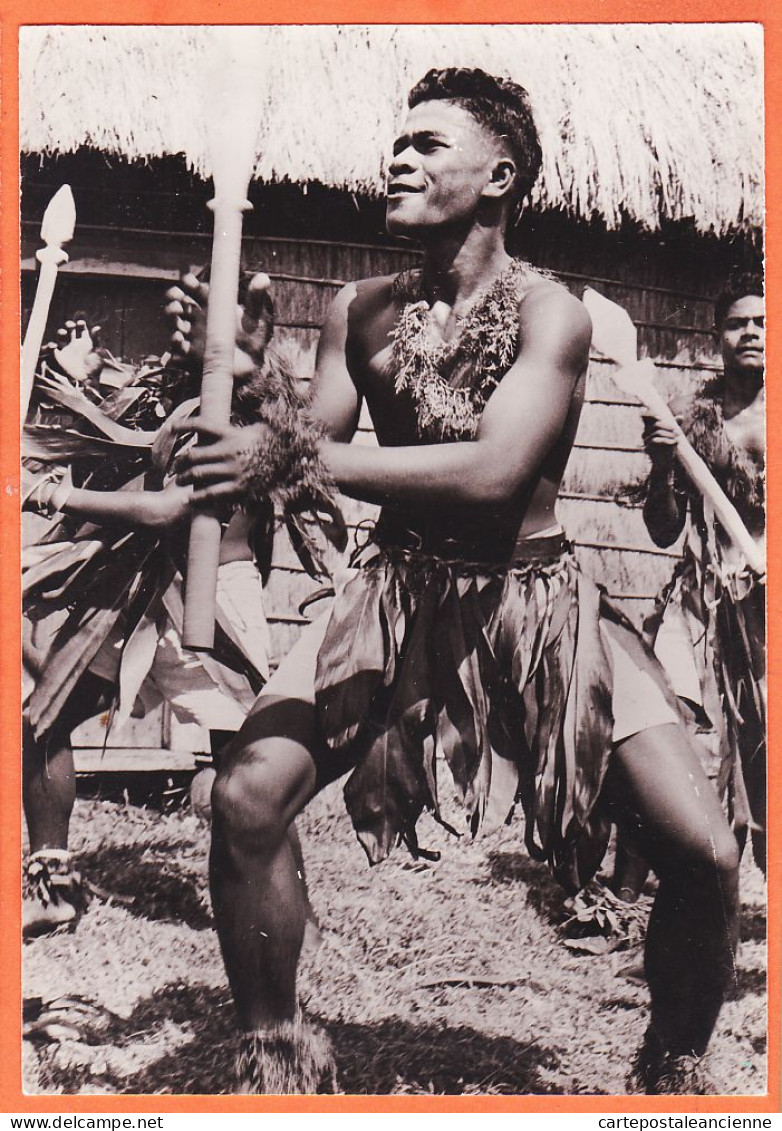 05657 ● ● Peu Commun TONGA Océanie Danses Des HARPONS 1970s Photo-Bromure Marcel ISY-SCHWART - Tonga