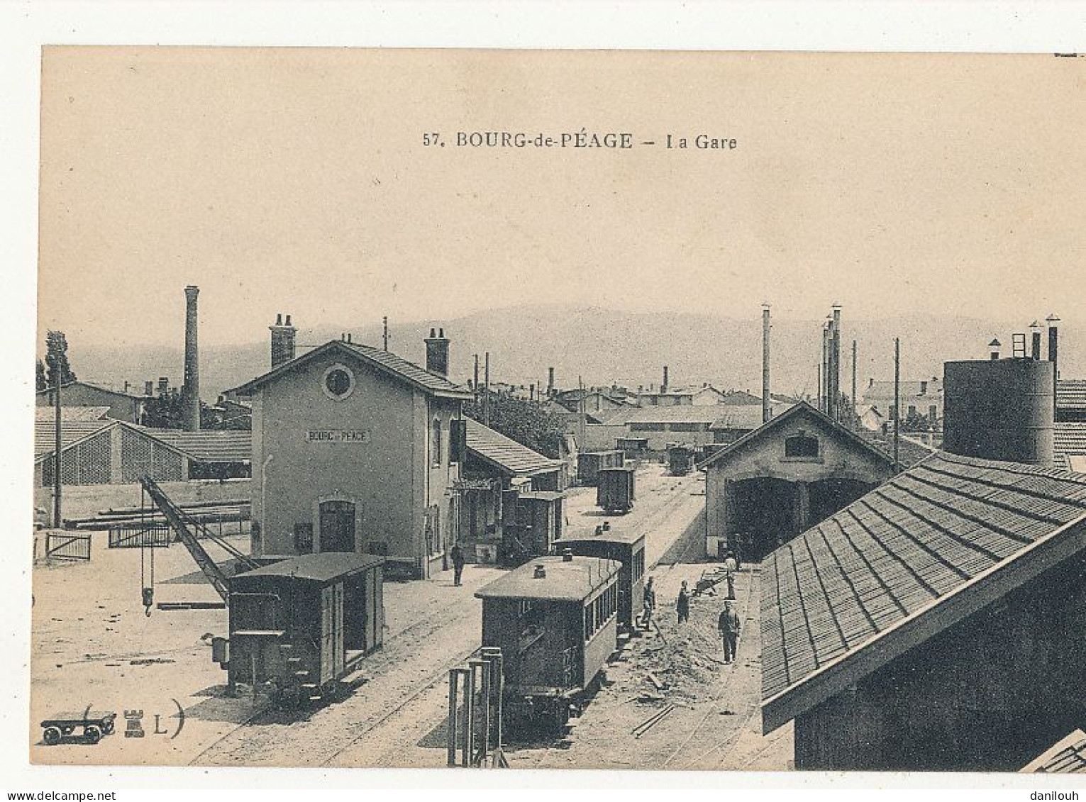 26 // BOURG DE PEAGE   La Gare  57 - Bourg-de-Péage