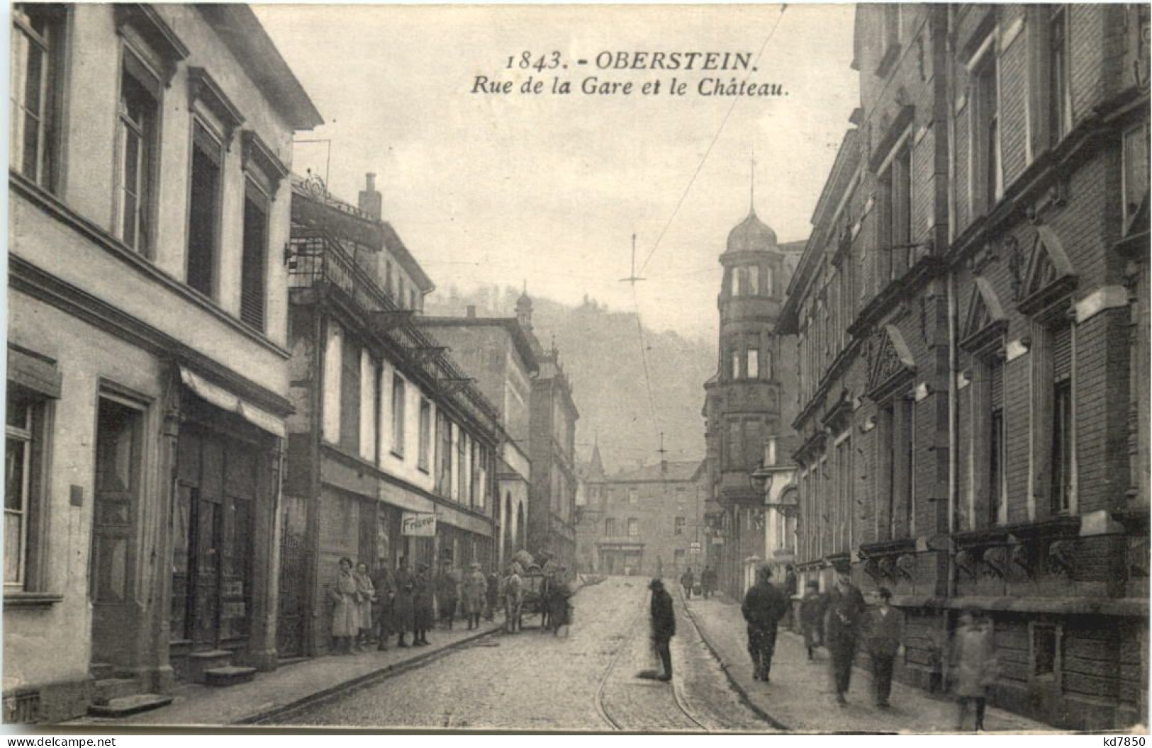 Oberstein - Rue De La Gare - Idar Oberstein