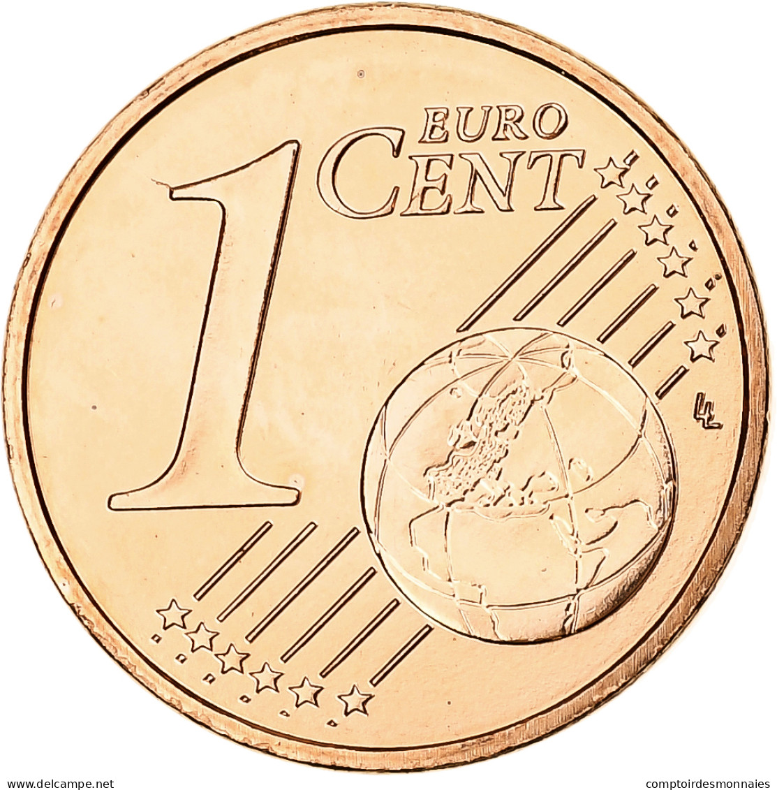 Pays-Bas, Beatrix, Euro Cent, 2008, Utrecht, BU, SPL+, Cuivre Plaqué Acier - Pays-Bas