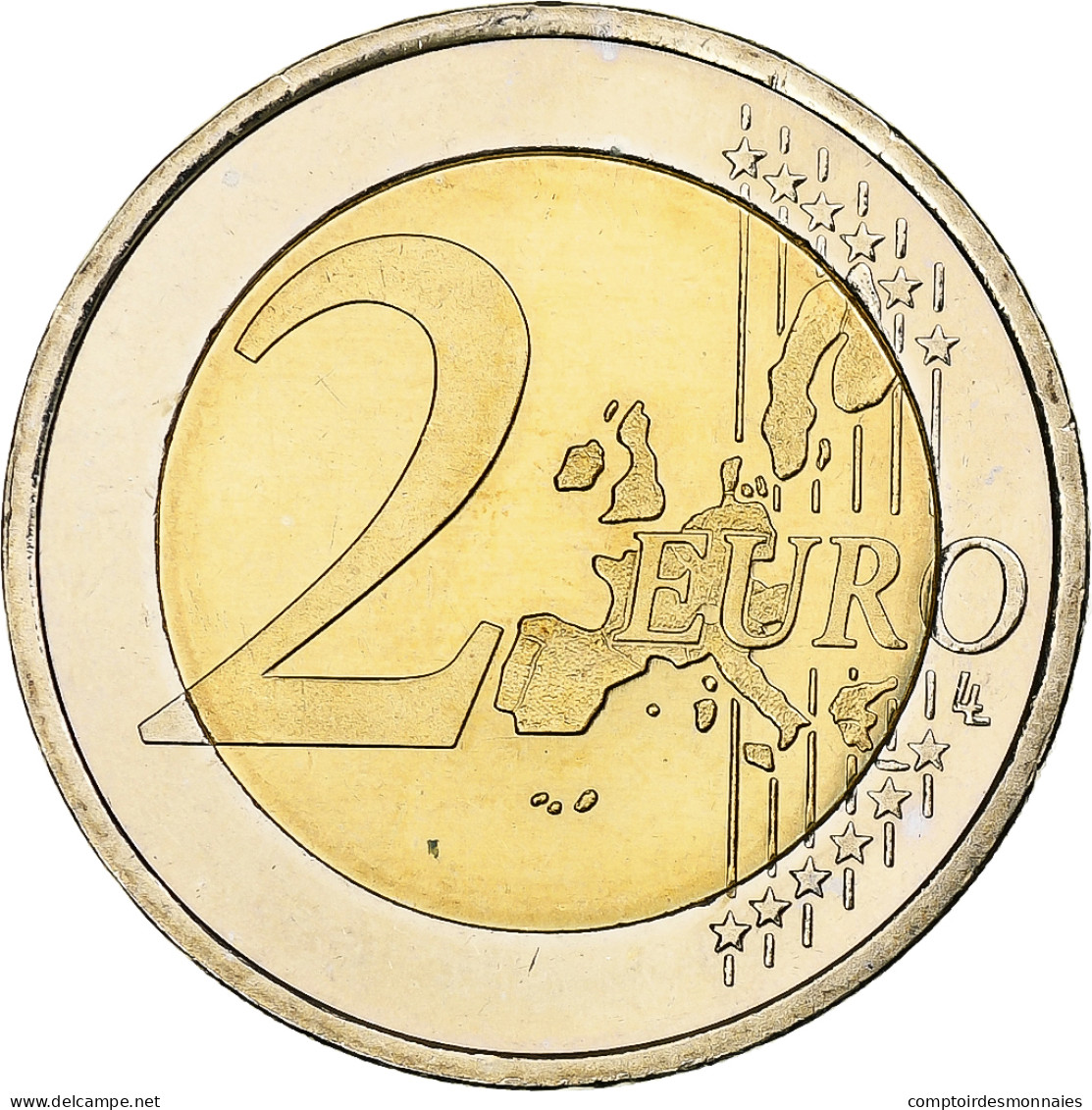 Pays-Bas, Beatrix, 2 Euro, 2003, Utrecht, BU, SPL+, Bimétallique, KM:241 - Paises Bajos