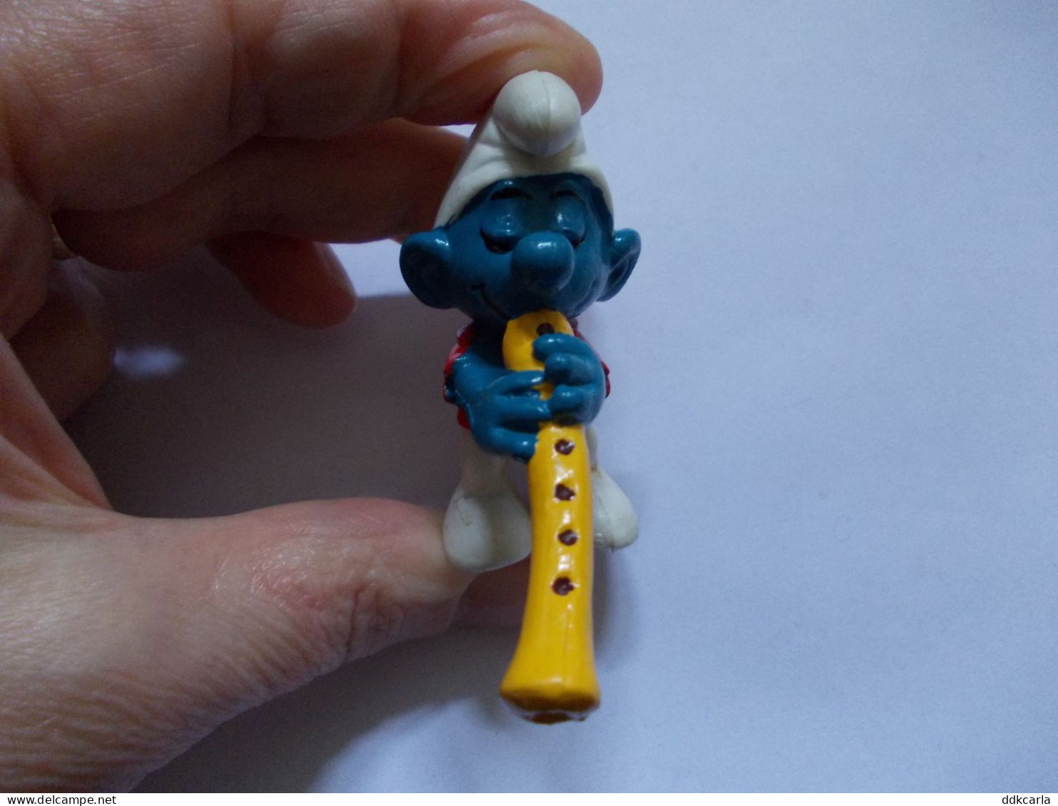 Figurine Schtroumpf / Smurf Met Fluit - Schlümpfe