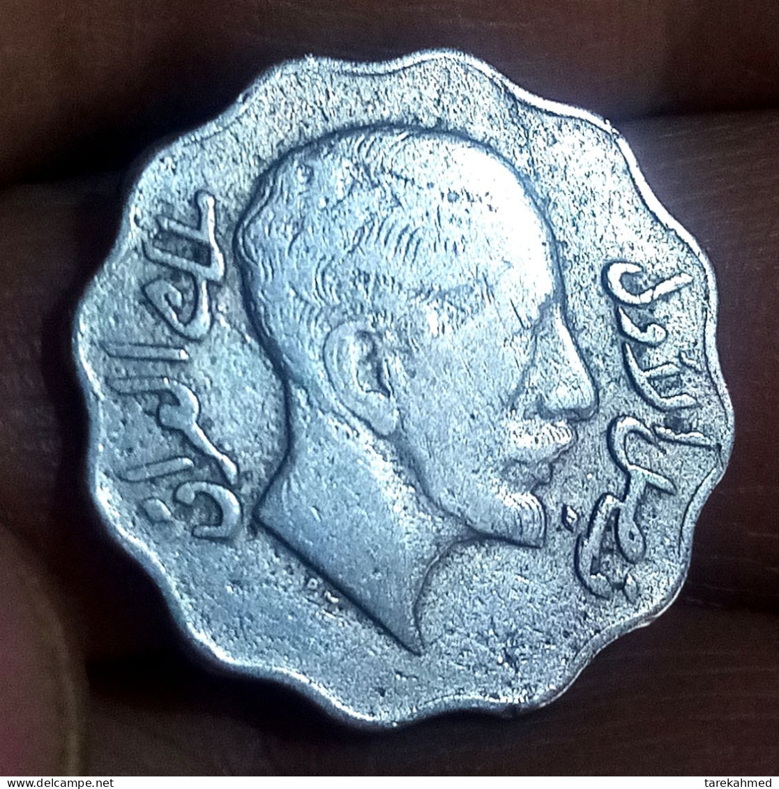 Iraq , 10 FILS , King Faisal I , AH 1349-1931 , Silver , Gomaa - Iraq