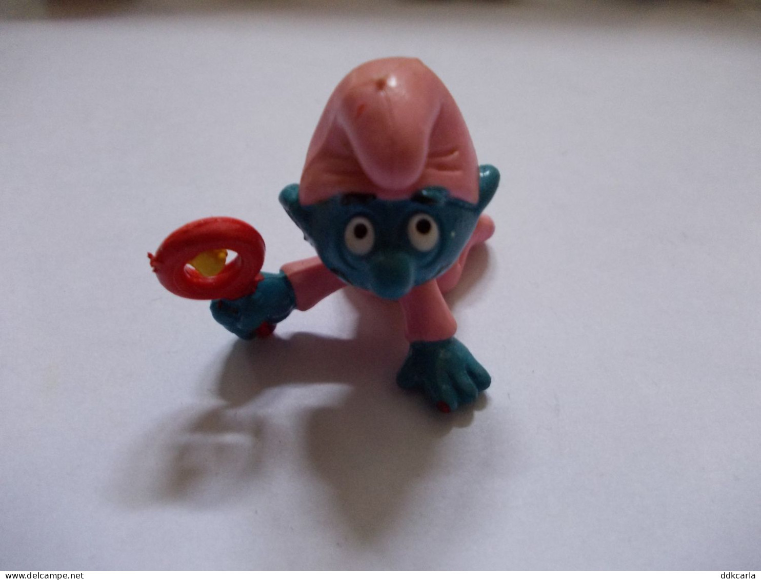 Figurine Schtroumpf / Smurf Baby Rose - Schlümpfe