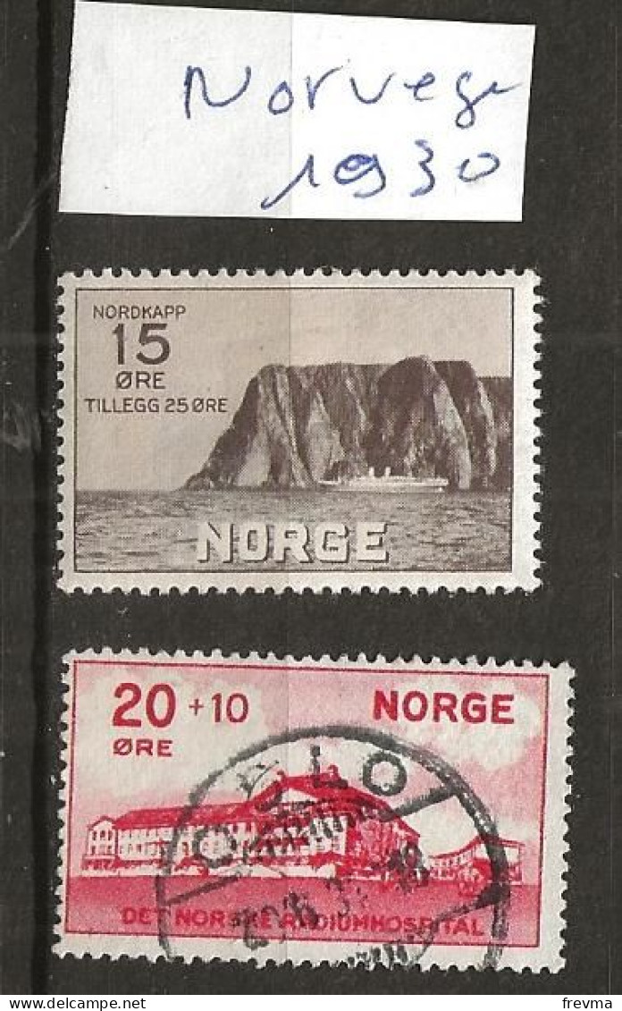 Timbre Norvege Oblitérés Année 1930 - Gebraucht