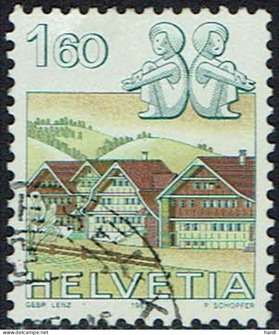 Schweiz 1982, MiNr 1231, Gestempelt - Usati