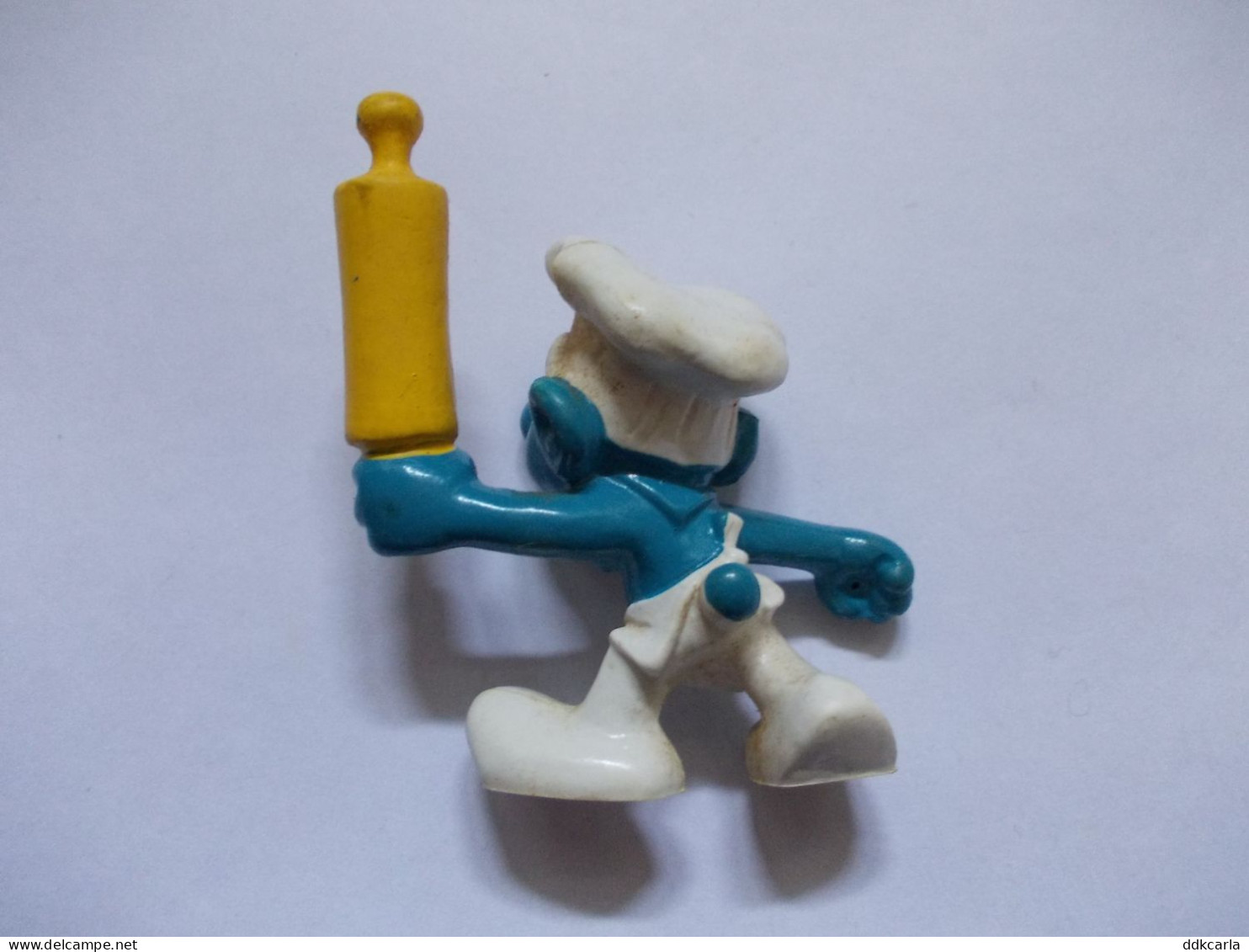 Figurine Schtroumpf / Smurf Bakker Met Deegrol - I Puffi