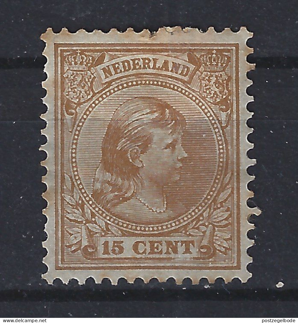 NVPH Nederland Netherlands Pays Bas Niederlande Holanda 39 MLH/ongebruikt ; Wilhelmina 1891 - Unused Stamps