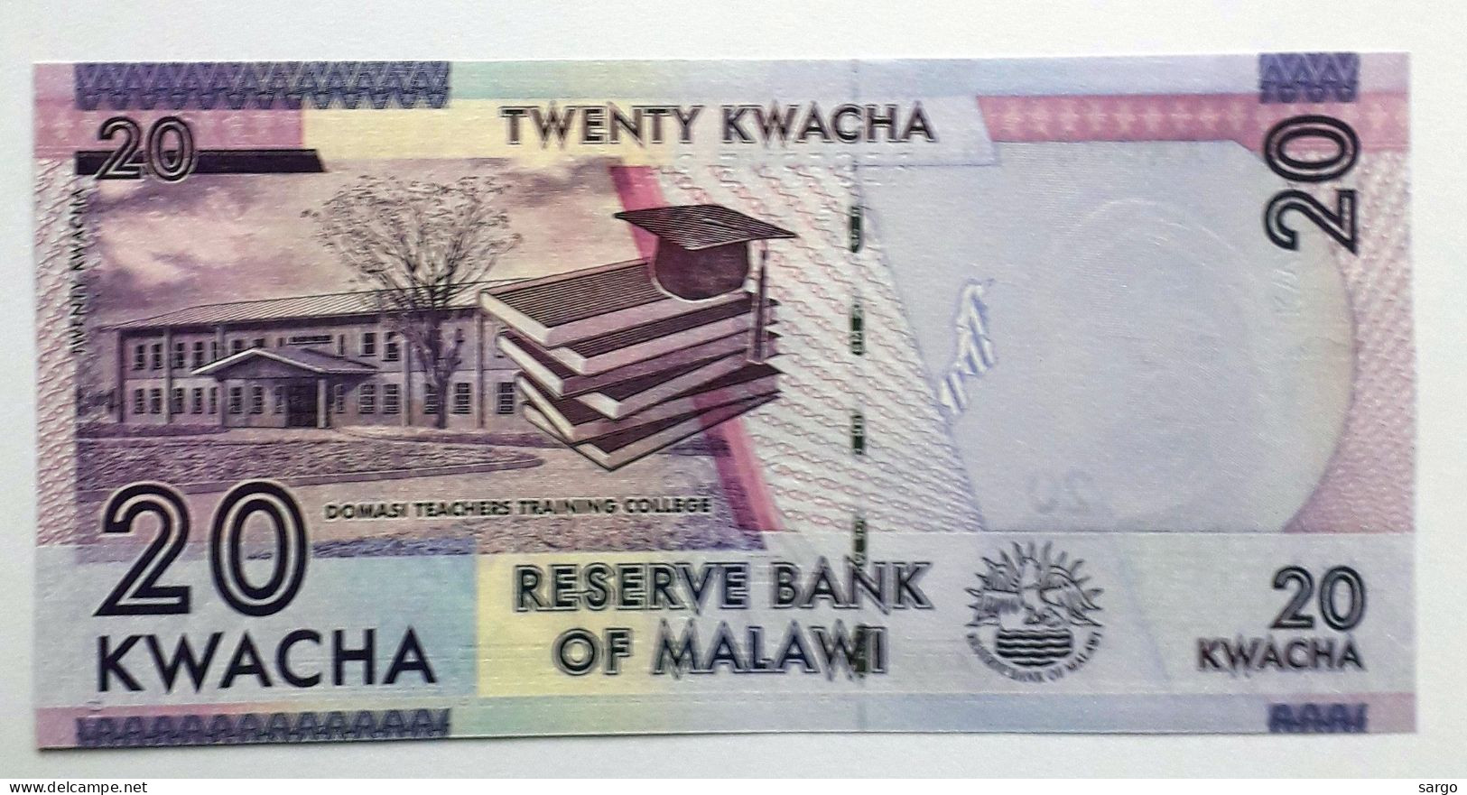 MALAWI -  20 KWACHA  - P 57  (2012) - UNC - BANKNOTES - PAPER MONEY - CARTAMONETA - - Malawi