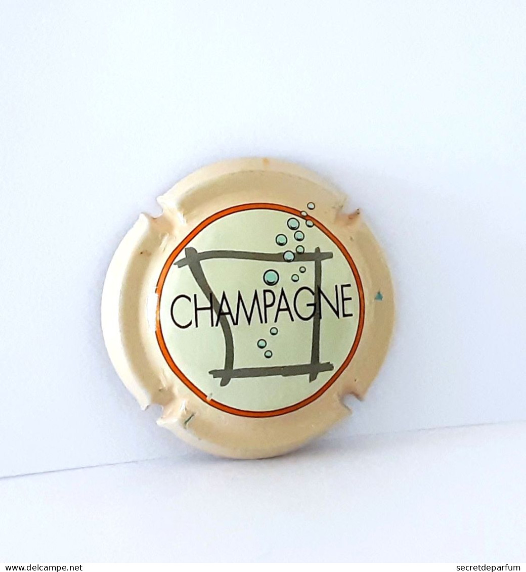 Capsules Ou Plaques De Muselet CHAMPAGNE  Générique - Sammlungen