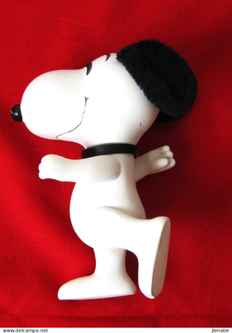 Figurine SNOOPY vintage en plastique articulable