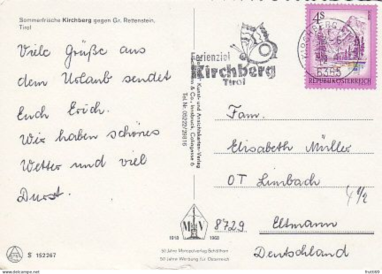 AK 202275 AUSTRIA - Kirchberg Gegen Gr. Rettenstein - Kirchberg