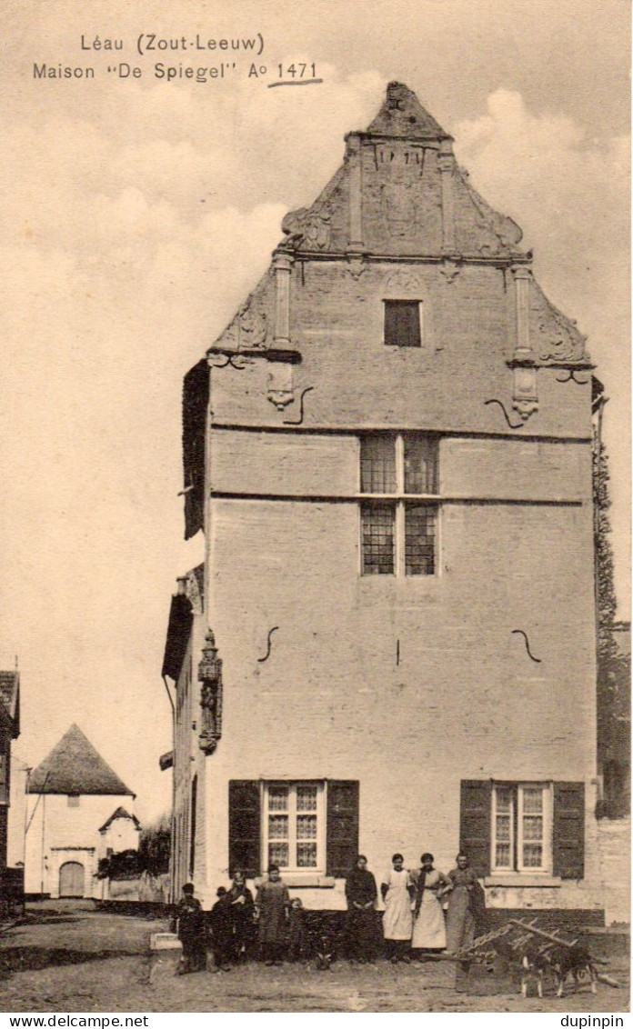 Léau (Zout-Leeuw) Maison "De Spiegel" A°1471 - Zoutleeuw