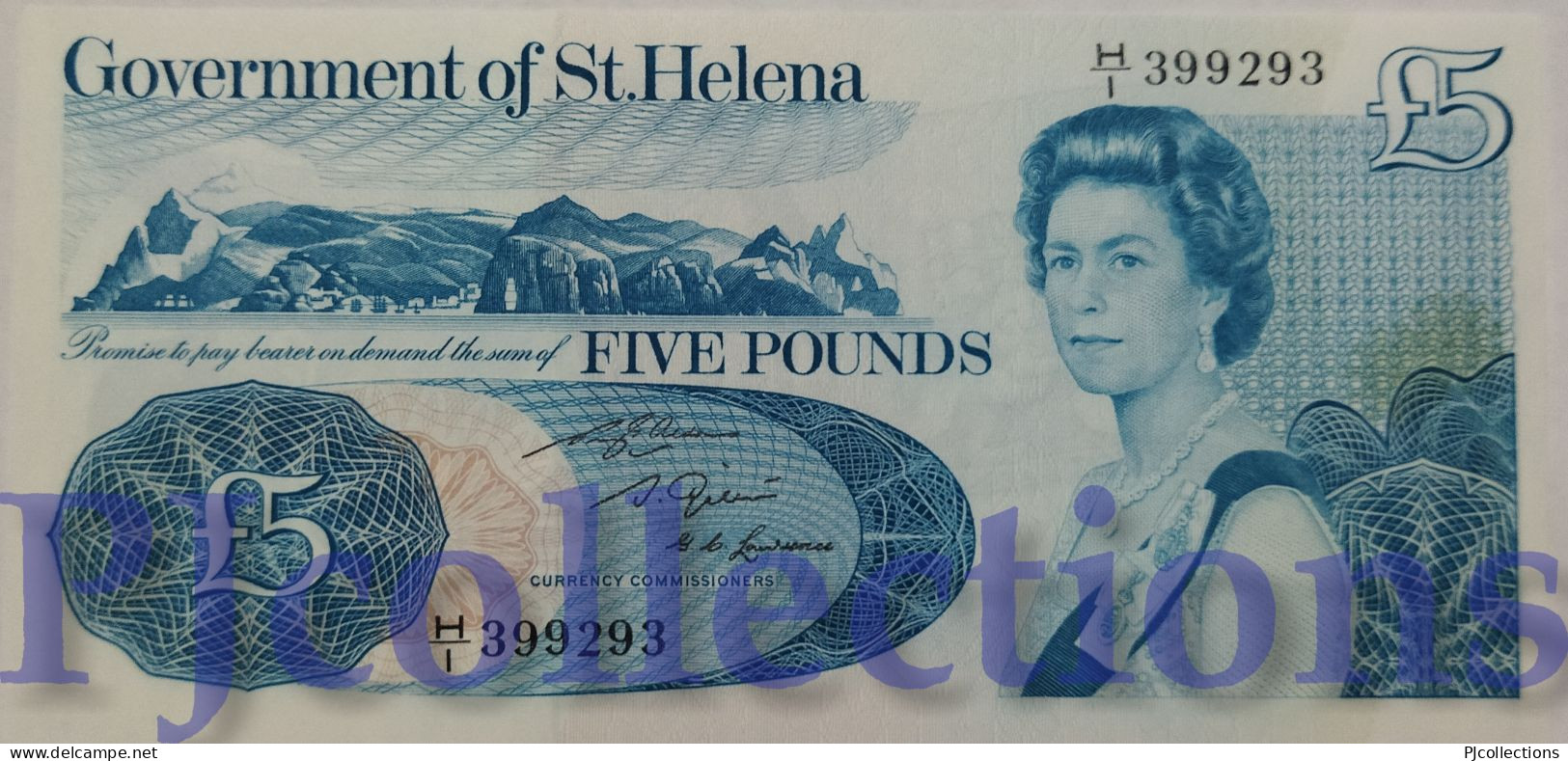 ST. HELENA 5 POUNDS 1981 PICK 7b UNC - Isola Sant'Elena