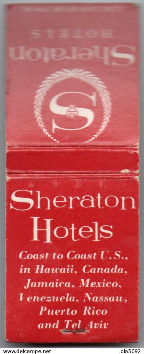 Pochette D'Allumettes - SHERATON HOTELS - Luciferdozen