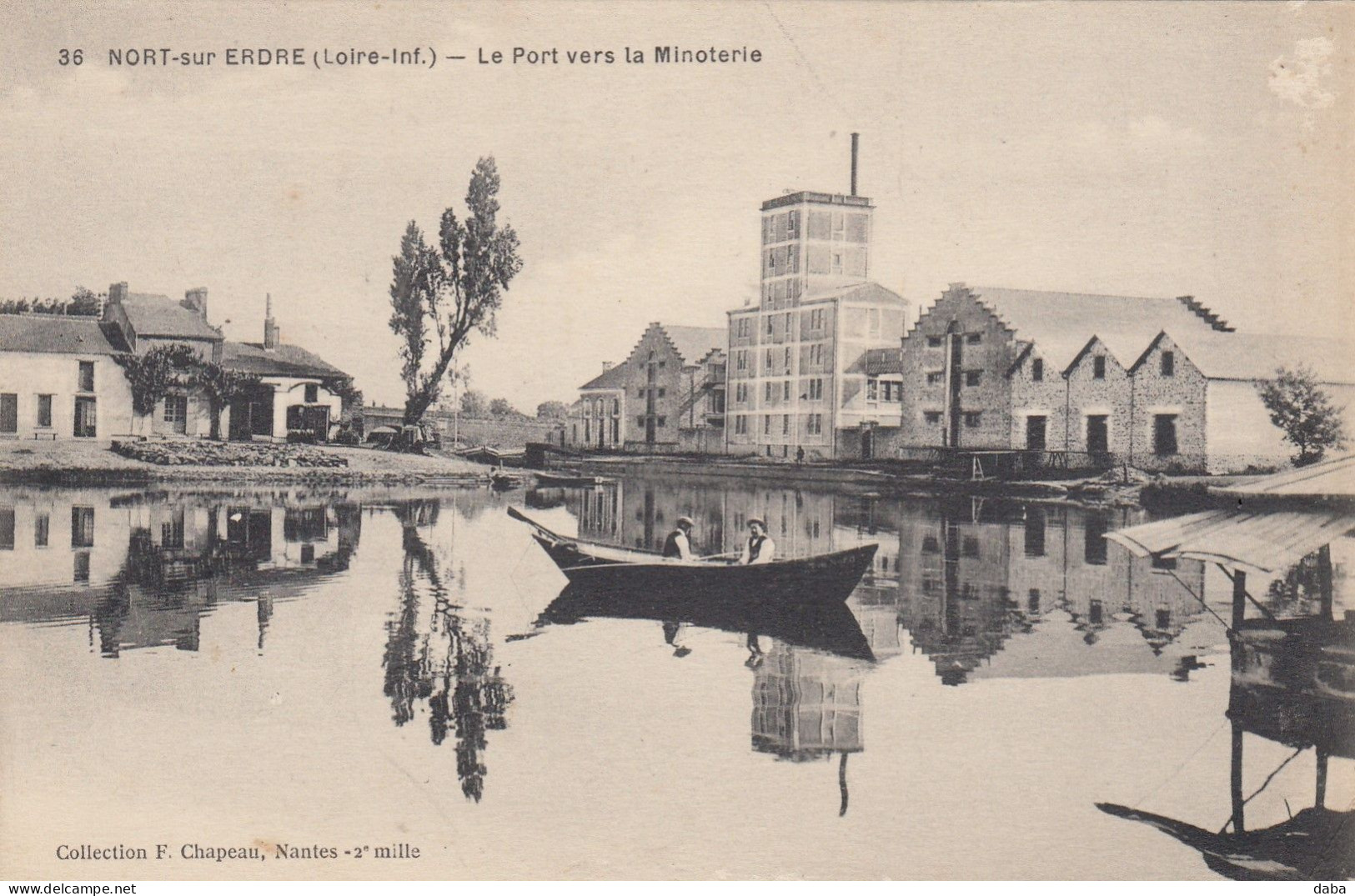 Nort-sur-Erdre.  Le Port Vers La Minoterie - Nort Sur Erdre