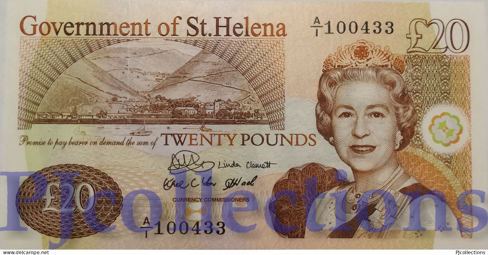 ST. HELENA 20 POUNDS 2004 PICK 13a UNC - Sint-Helena