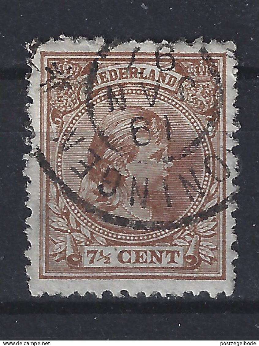 NVPH Nederland Netherlands Pays Bas Niederlande Holanda 36 CANCEL GRONINGEN Grootrond ; Wilhelmina 1891-1894 - Used Stamps