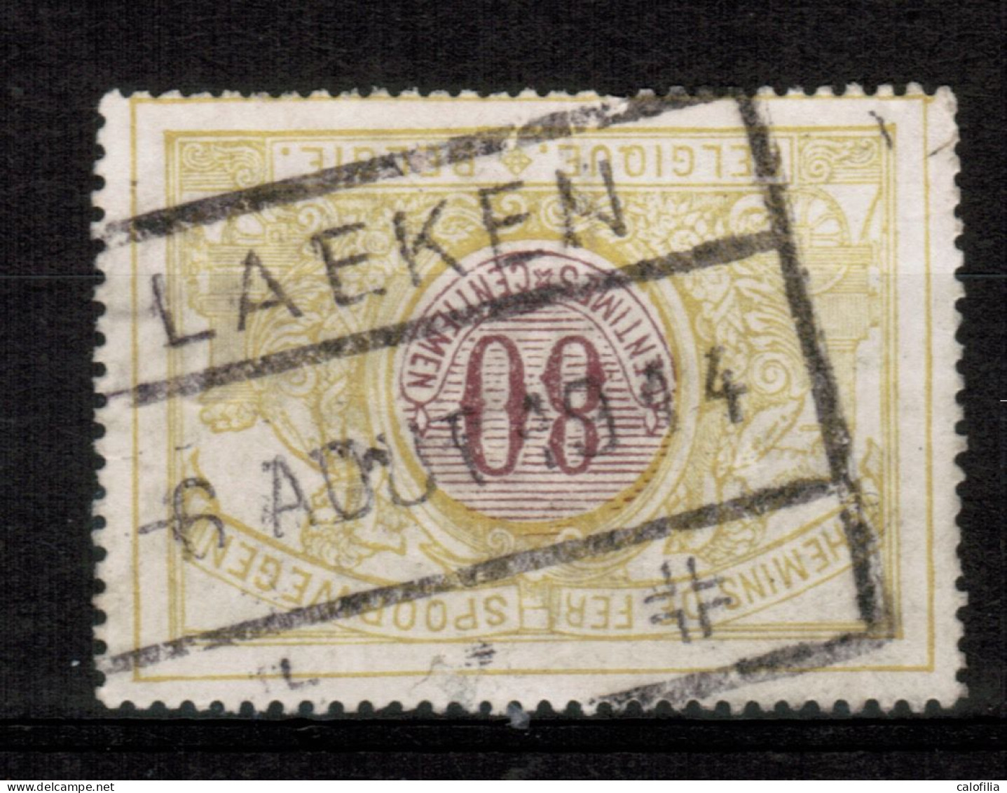 Chemins De Fer TR 39, Obliteration Centrale, LAEKEN - Used