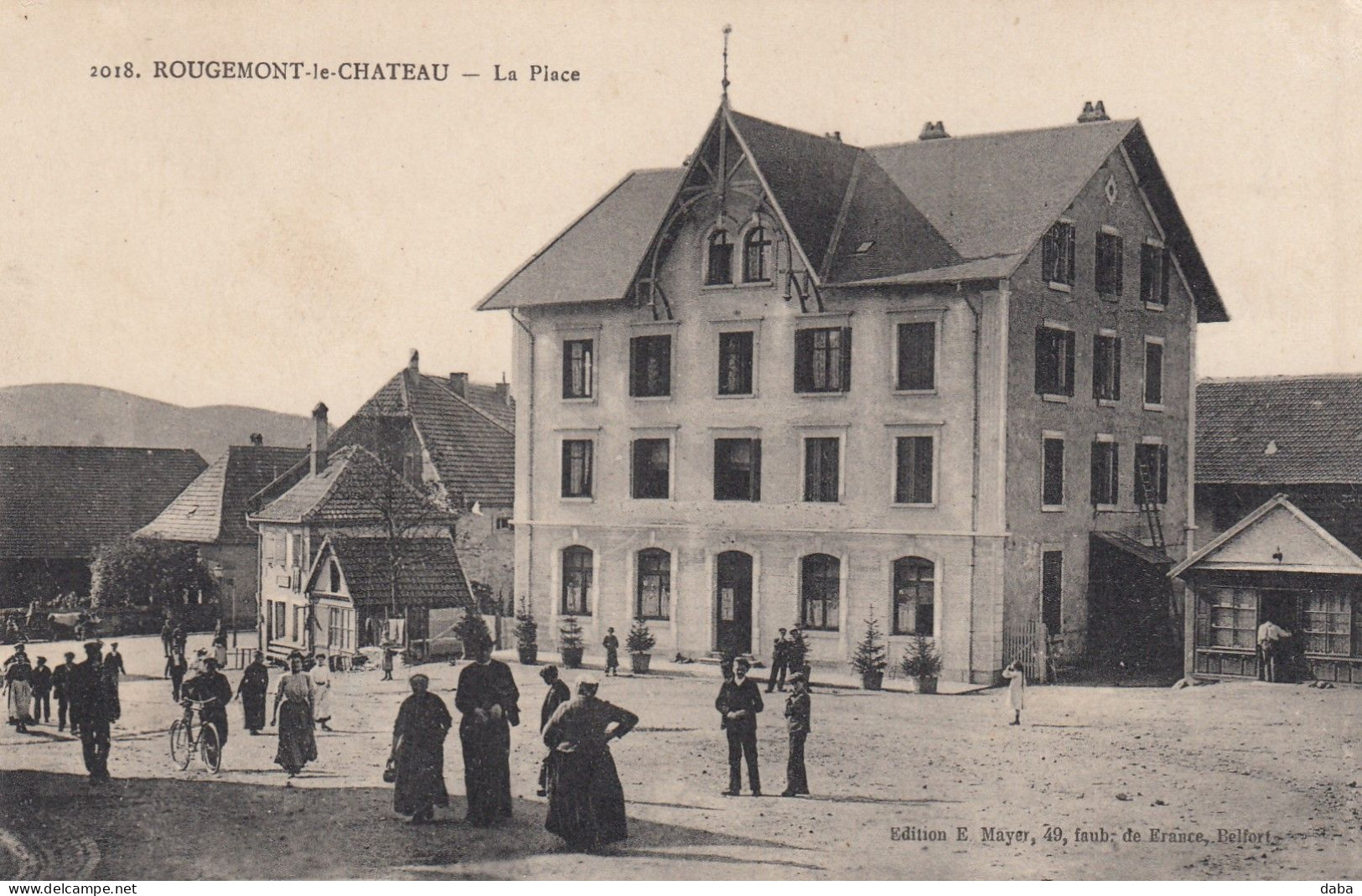 Rougement-le-Château. La Place - Rougemont-le-Château