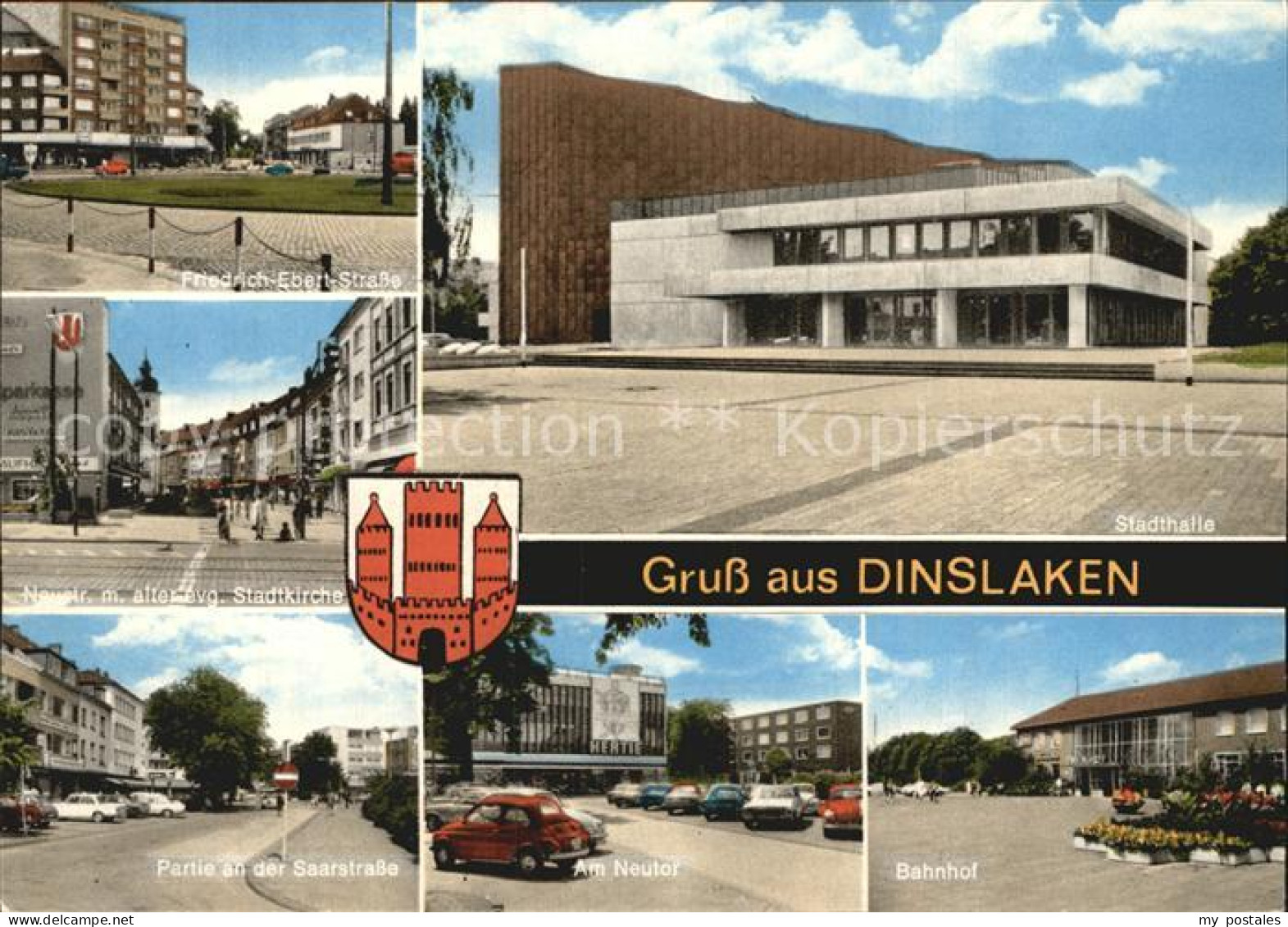 72507731 Dinslaken Friedrich Ebert-Strasse Saarstrasse Neutor Bahnhof Dinslaken - Dinslaken