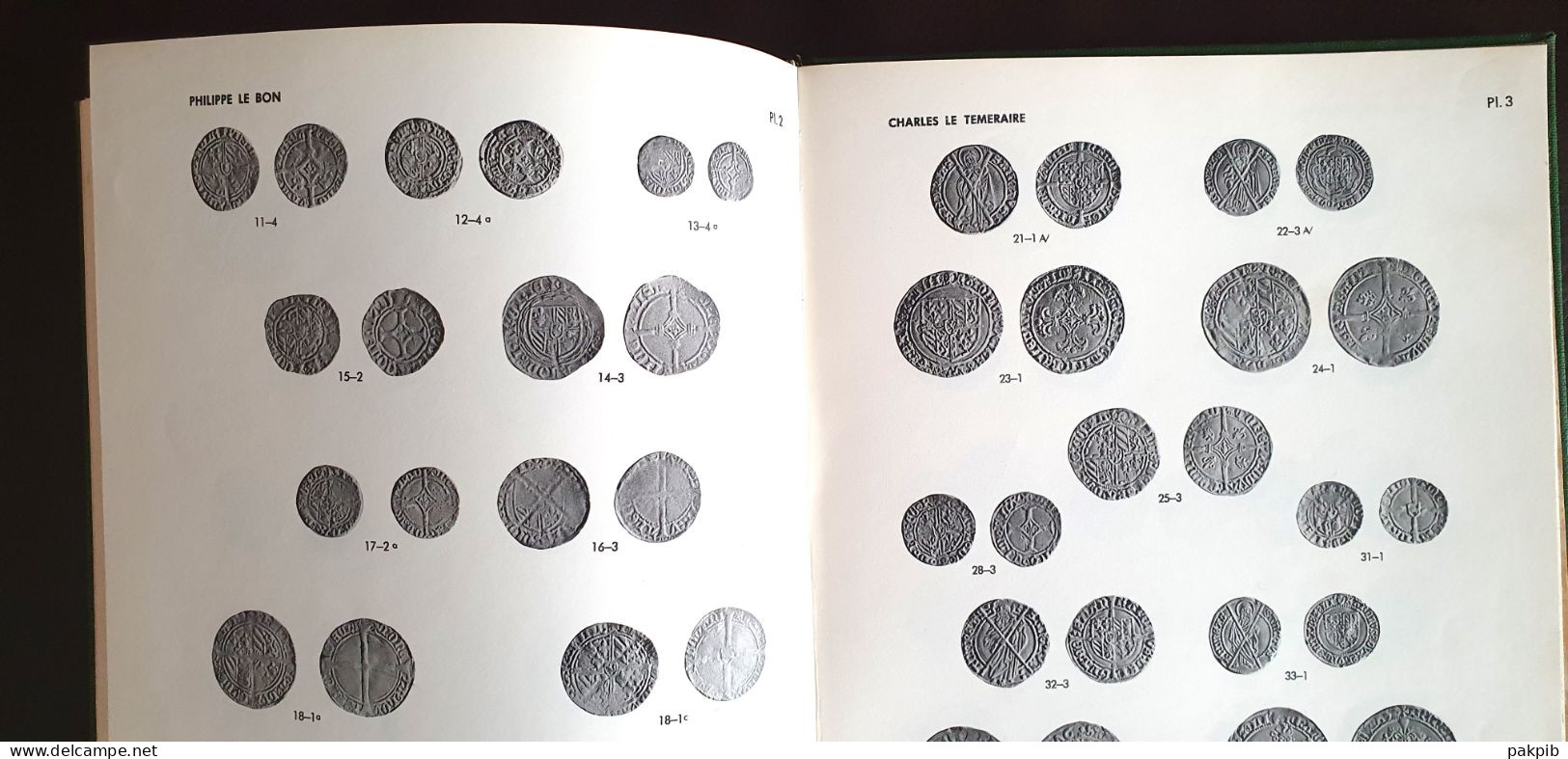 RARE - MONNAIES DES PAYS BAS BOURGUIGNONS ET ESPAGNOLS de 1434 à1713 + SUPPLEMENT (voir scans)