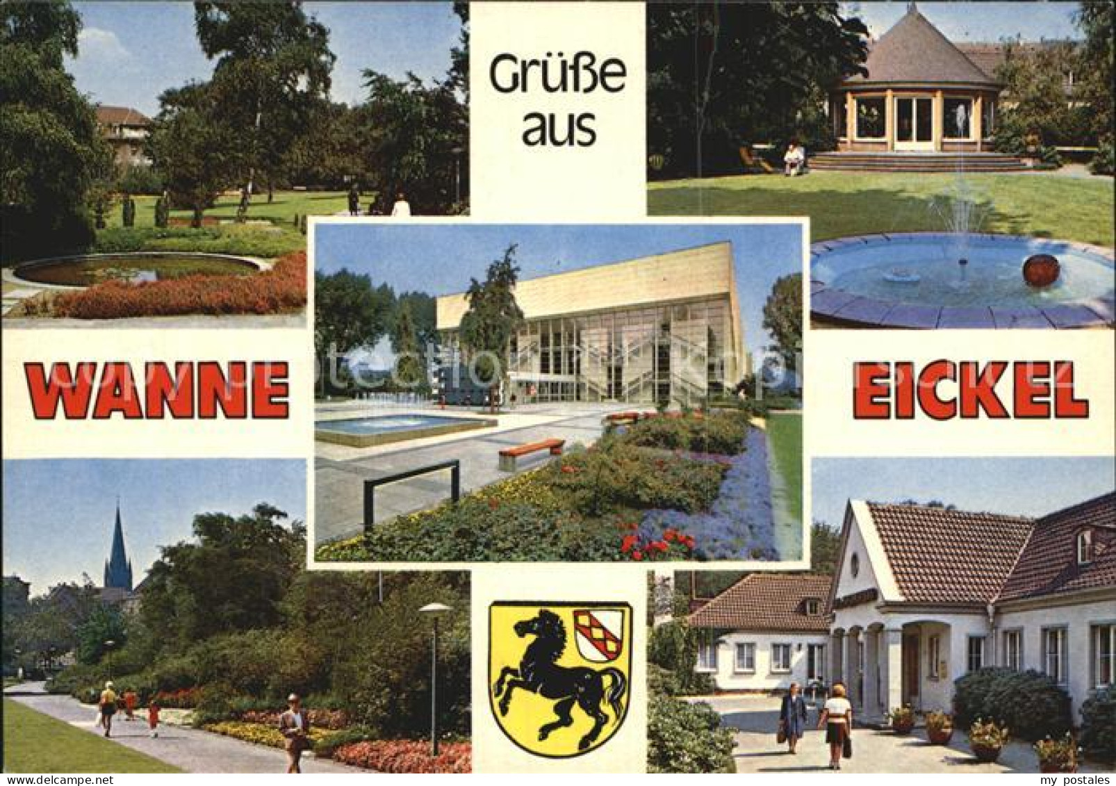 72506896 Wanne-Eickel Stadtgarten Ortsansichten Herne - Herne