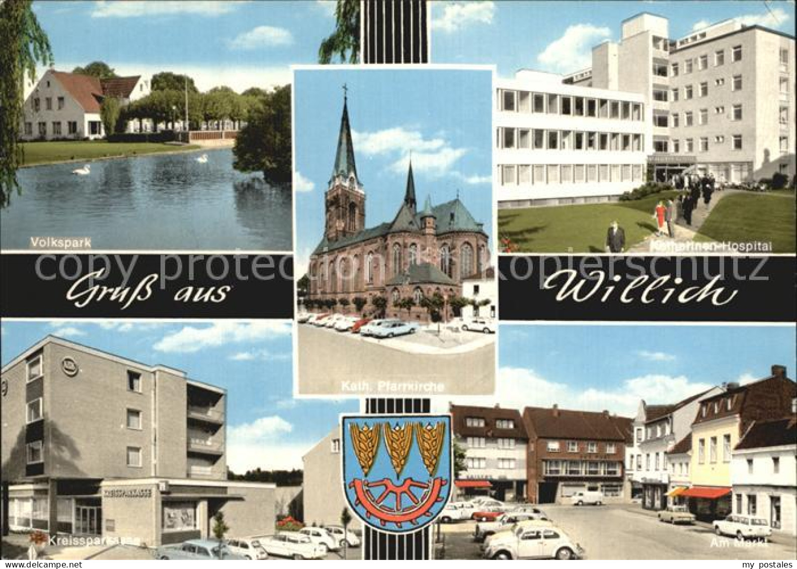 72506773 Willich Volkspark Kreissparkasse Markt Hospital Willich - Willich