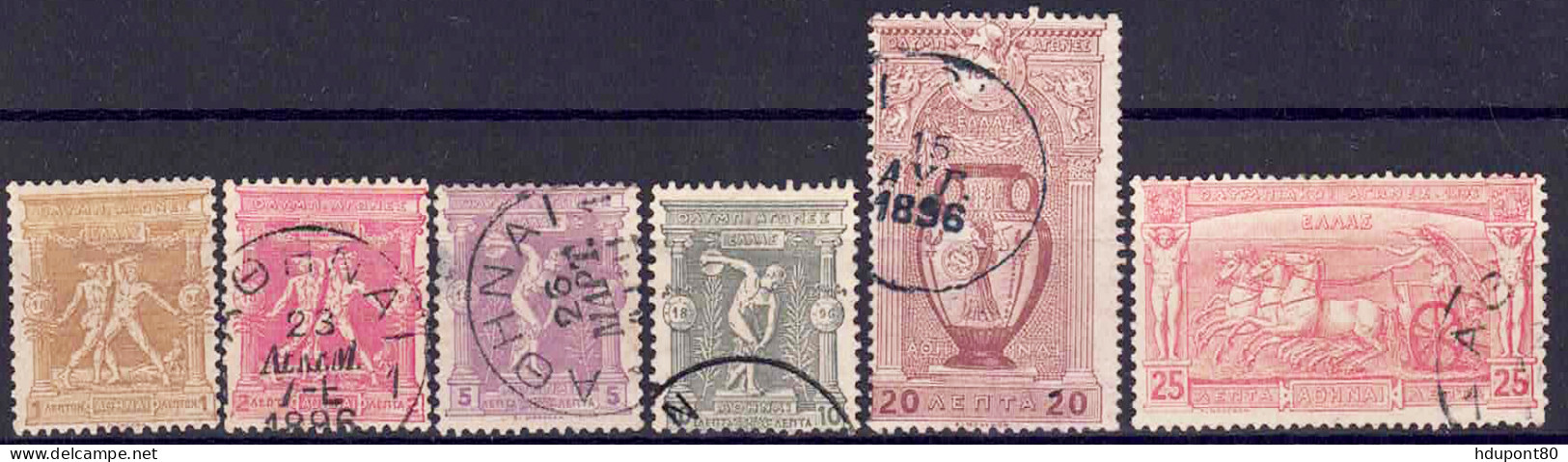 YT 101 à 106 - Used Stamps