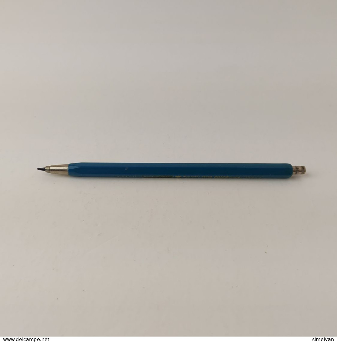 Vintage Mechanical Pencil TOISON D'OR COLORAMA 5217:2 Bohemia Works Blue #5490 - Plumes
