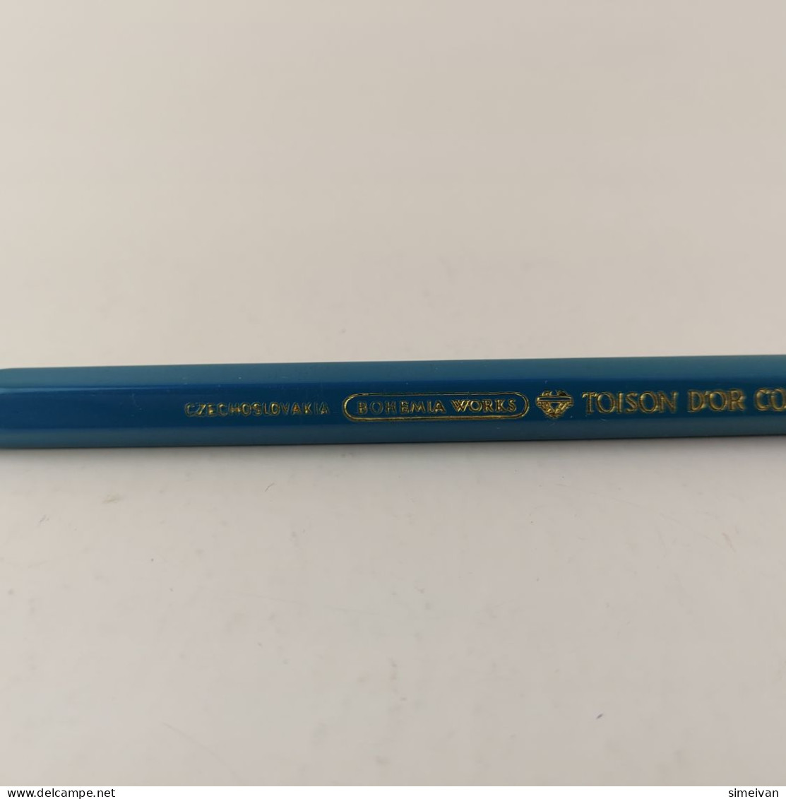 Vintage Mechanical Pencil TOISON D'OR COLORAMA 5217:2 Bohemia Works Blue #5490 - Pens