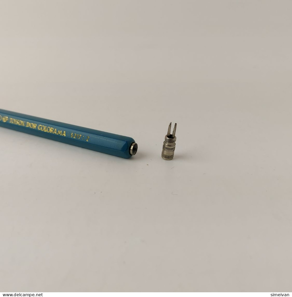 Vintage Mechanical Pencil TOISON D'OR COLORAMA 5217:2 Bohemia Works Blue #5490