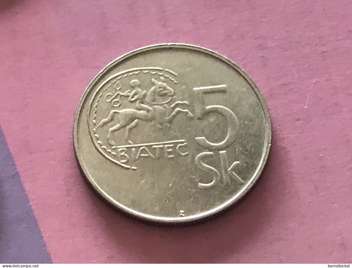 Münze Münzen Umlaufmünze Slowakei 5 Kronen 1994 - Slovaquie