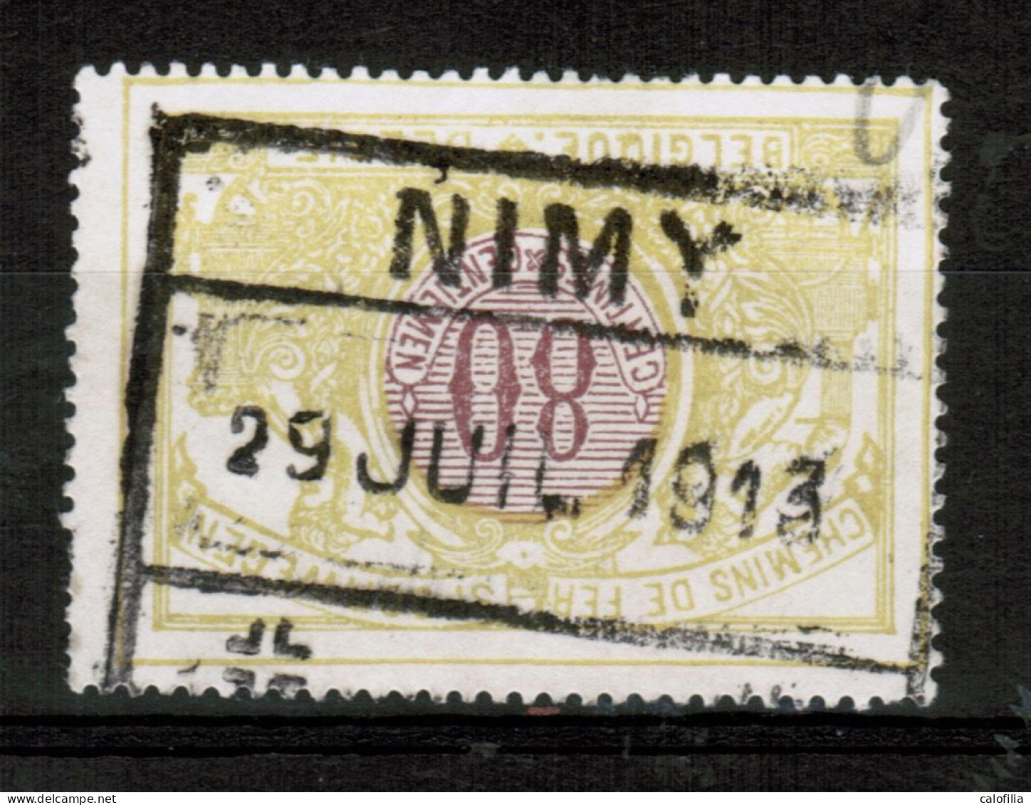 Chemins De Fer TR 39, Obliteration Centrale, NIMY - Used