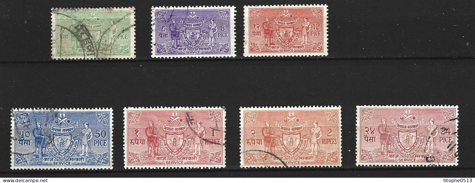 NEPAL. Timbres De Service Oblitérés. - Nepal