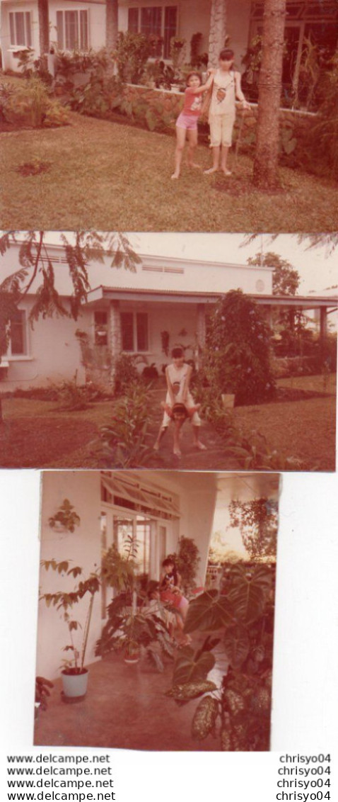 2V2x   Lot De 4 Photos Vanuatu Port Vila En 1983 - Vanuatu