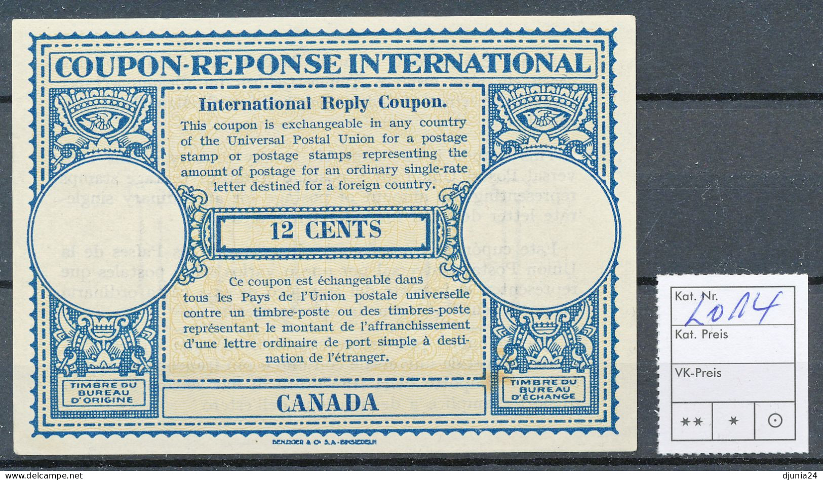 BF0363 / CANADA / KANADA - Collection Of 22 Different Reply Coupon Reponse - Collezioni