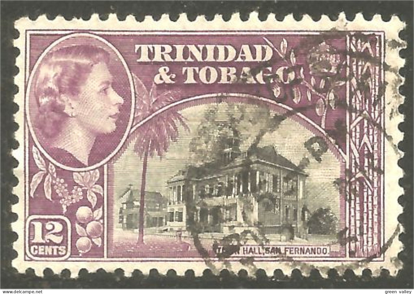 XW01-1471 Trinidad Tobago Town Hall San Fernando Hotel Ville - Trinidad En Tobago (1962-...)