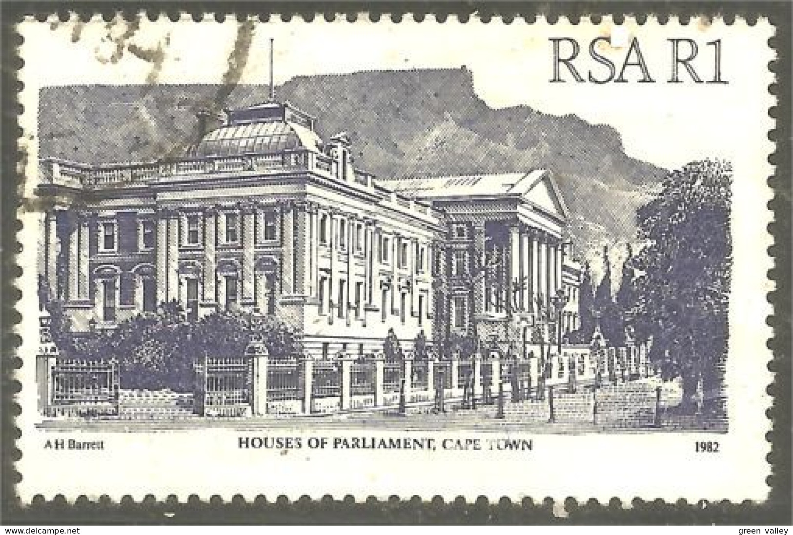 XW01-1261 South Africa Houses Parliament Cape Town Parlement - Used Stamps