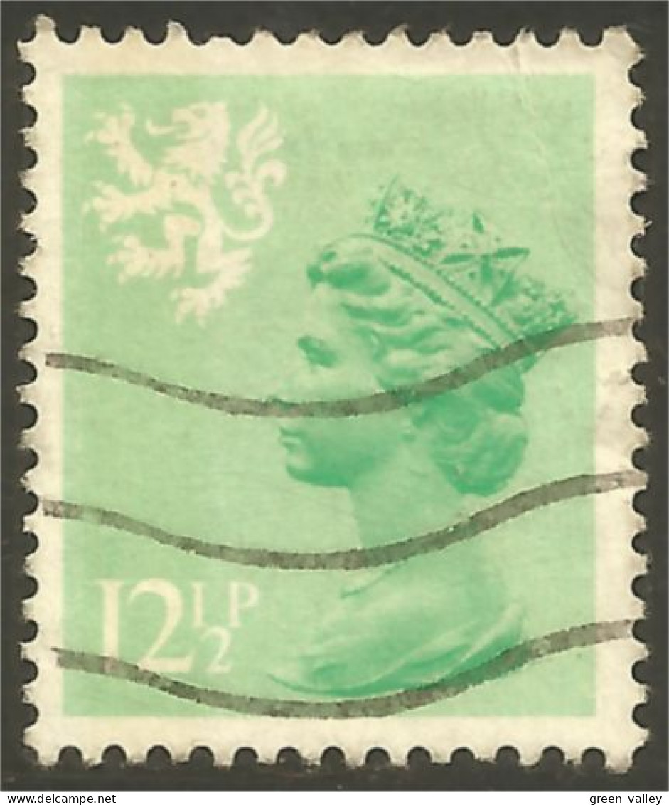 XW01-1218 Scotland Queen Elizabeth II 12 1/2 Emerald - Ecosse