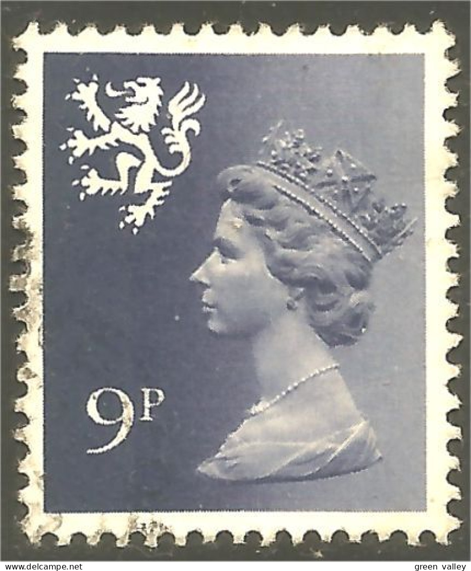 XW01-1211 Scotland Queen Elizabeth II 9p Violet Blue - Ecosse
