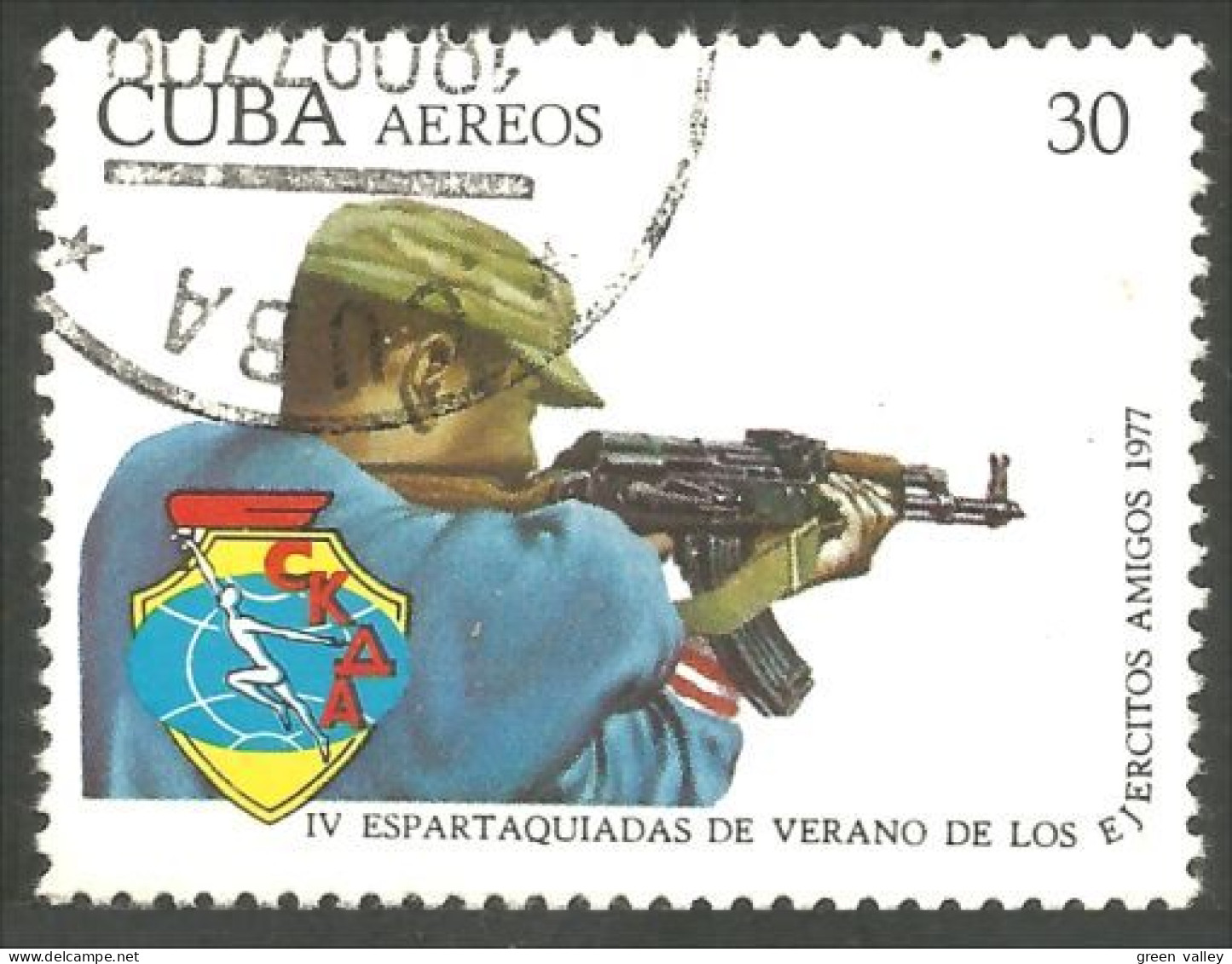 XW01-1990 Cuba Shooting Gun Tir Carabine Fusil Tiro Schieten Schiessen Armes Arms - Tir (Armes)