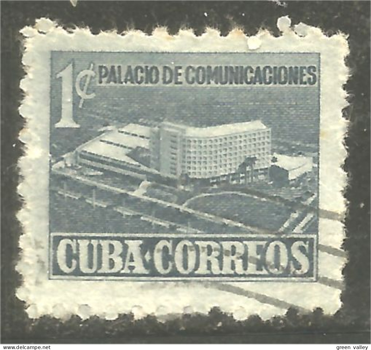 XW01-1982 Cuba Postal Tax Stamp 1952 1c Blue Bleu - Beneficiencia (Sellos De)