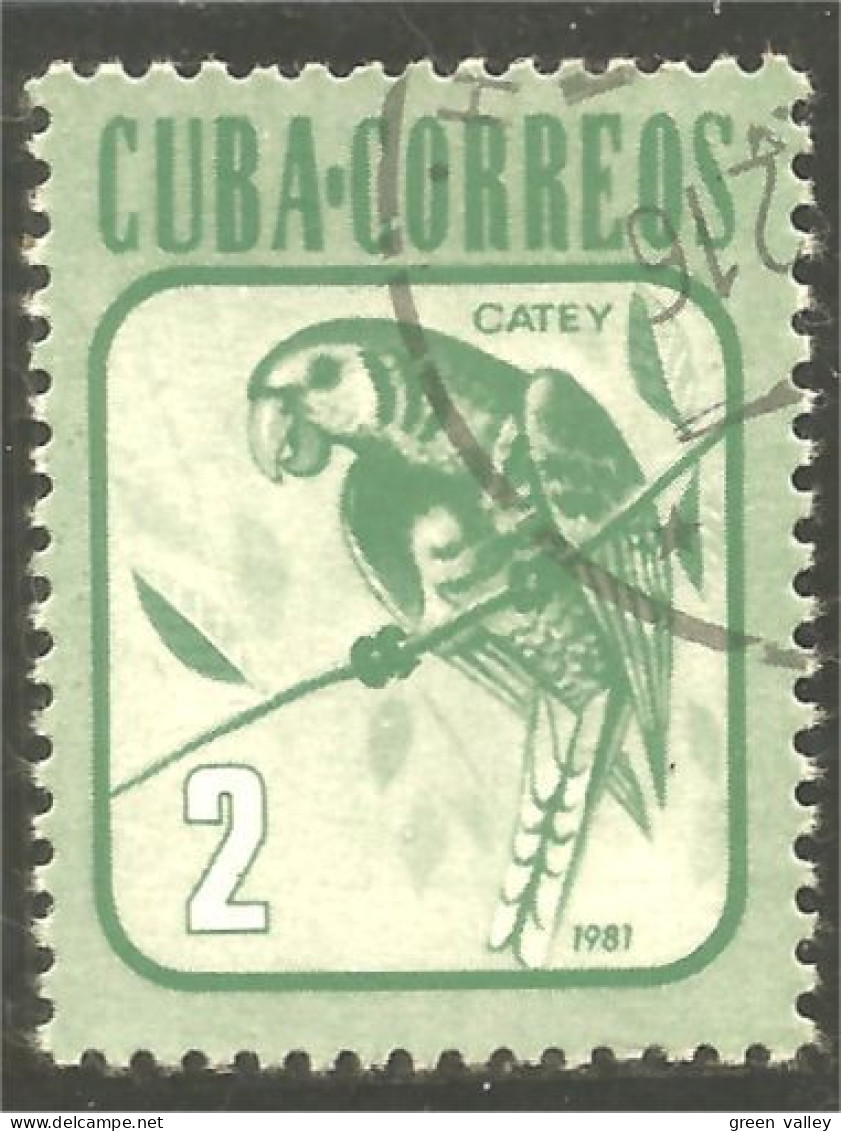 XW01-1945 Cuba Catey Perroquet Parrot Papagei Pappagallo Papegaai Loro - Parrots