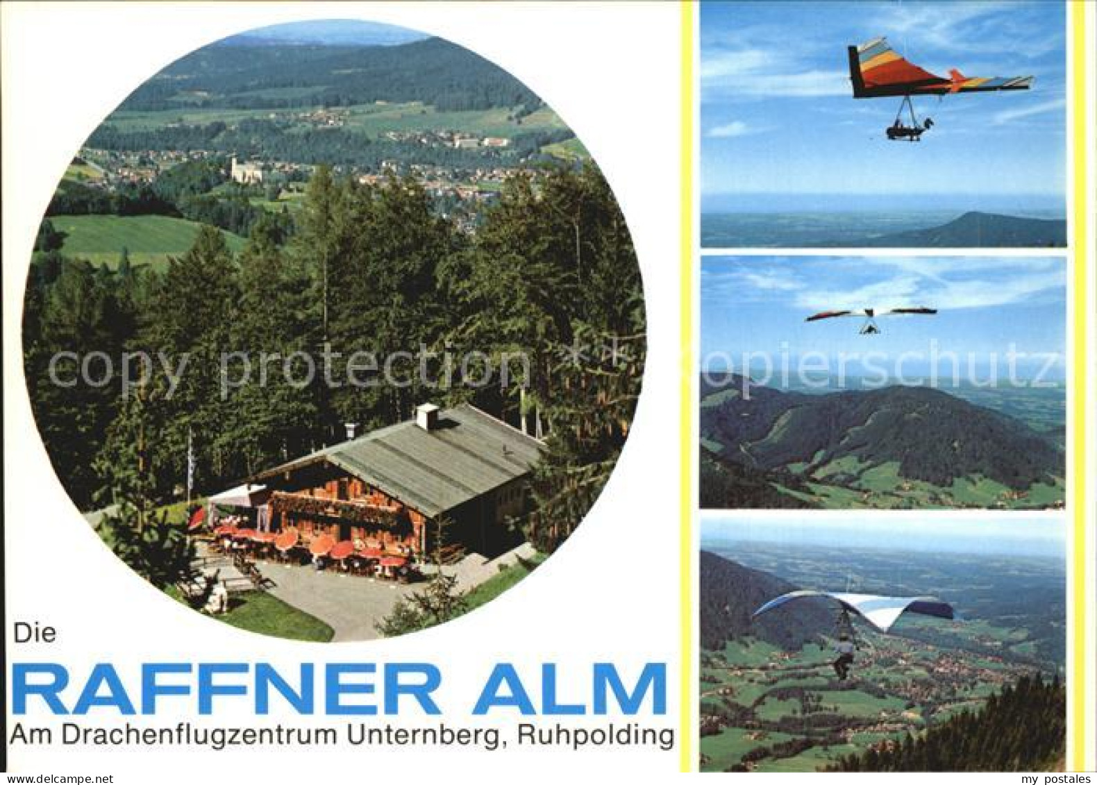 72505287 Drachenflug Raffner Alm Drachenflugzentrum Unternberg Ruhpolding   - Parachutting