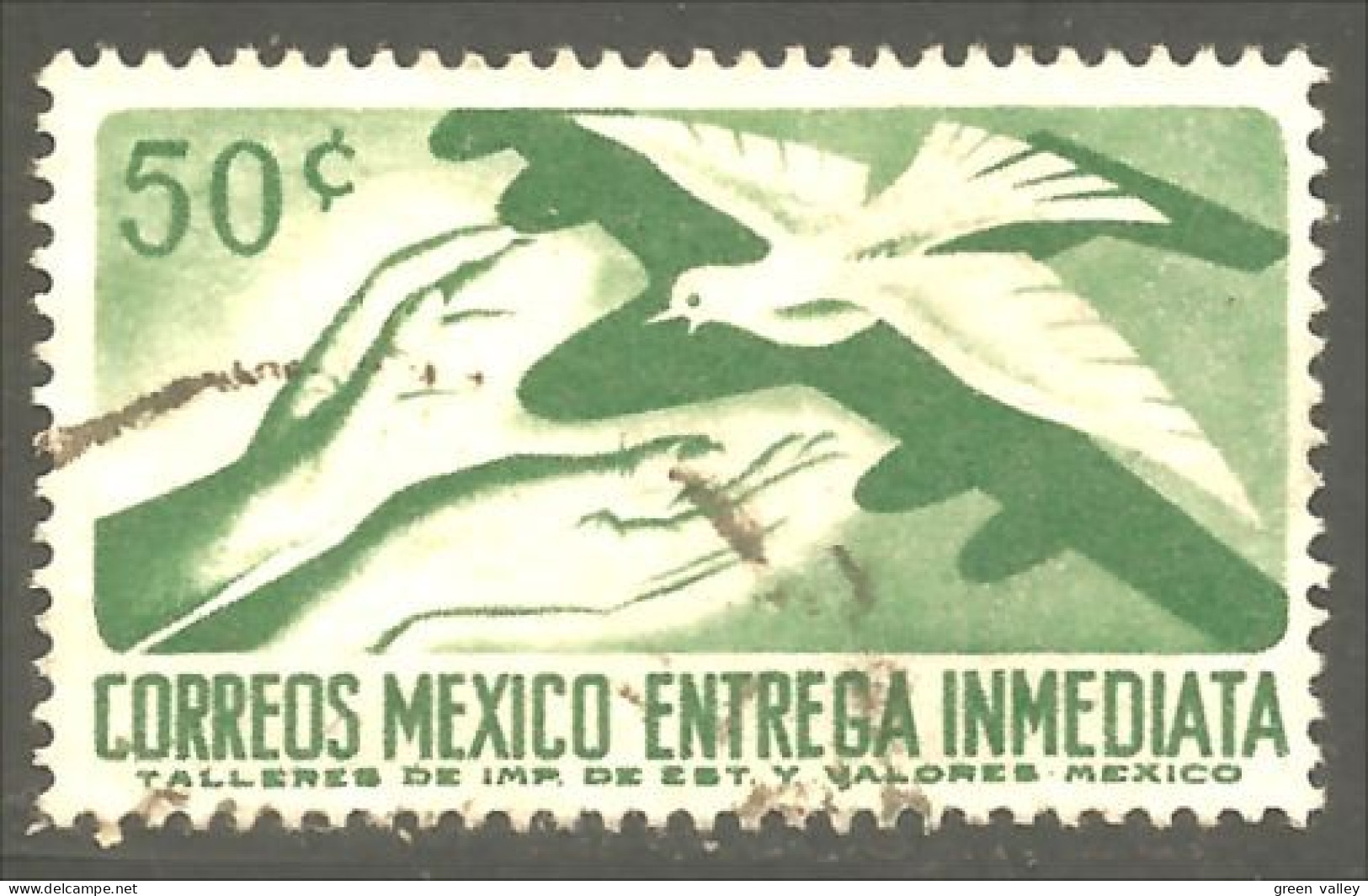 XW01-1830 Mexico Colombe Dove Paloma Paix Peace Friede - Pigeons & Columbiformes