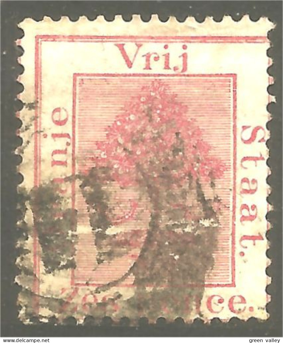 XW01-1808 Orange River Colony 1890 Tree 6p Rose - Oranje Vrijstaat (1868-1909)