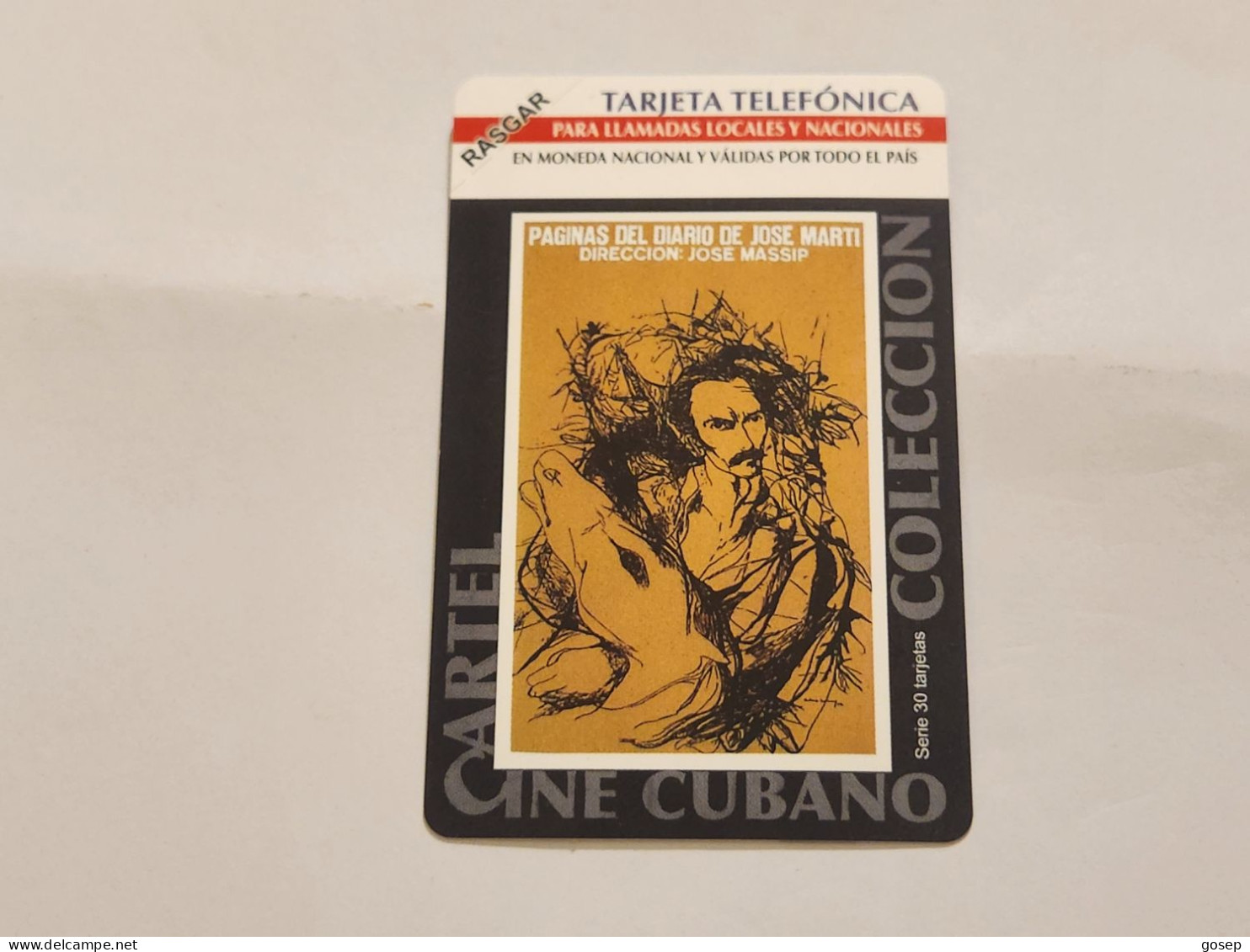 CUBA-(CU-ETE-URM-043)-Paginas Del Diario-URMET-(63)-(7.00 Pesos)-(703016432)-mint Card+1card Prepiad Free - Cuba